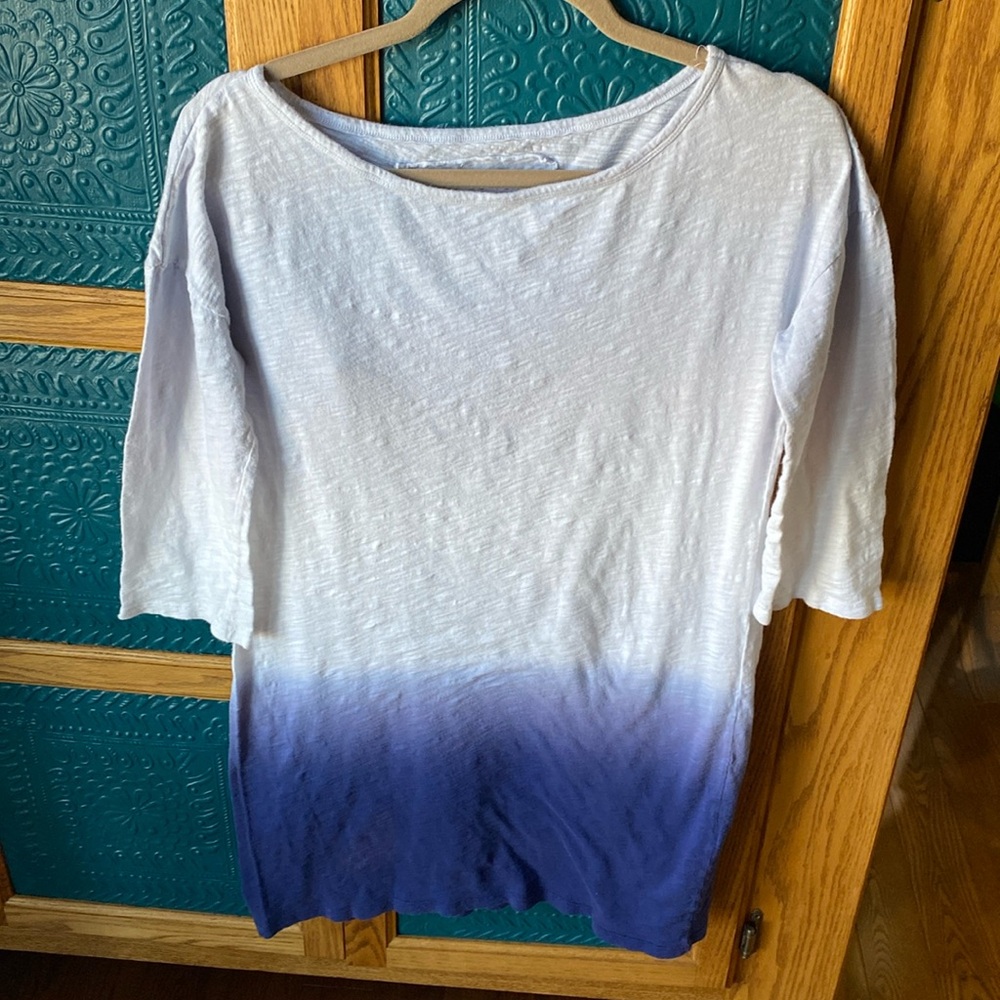 Tie dye cotton tunic